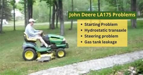 John deere la175 problems. Things To Know About John deere la175 problems. 
